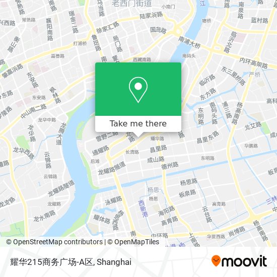 耀华215商务广场-A区 map