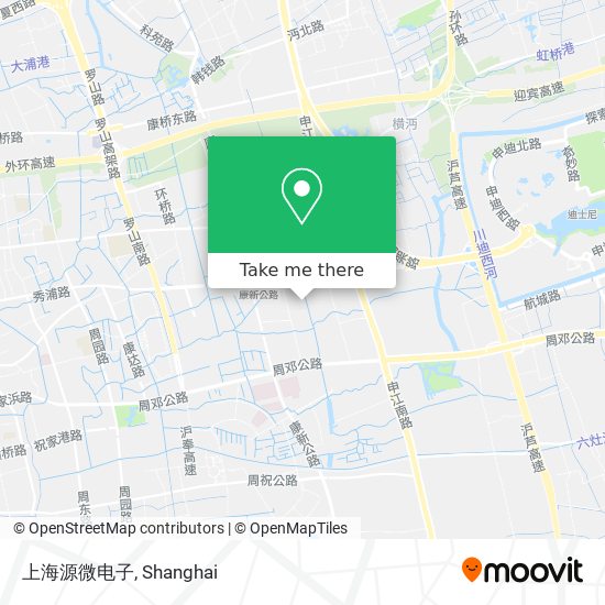 上海源微电子 map