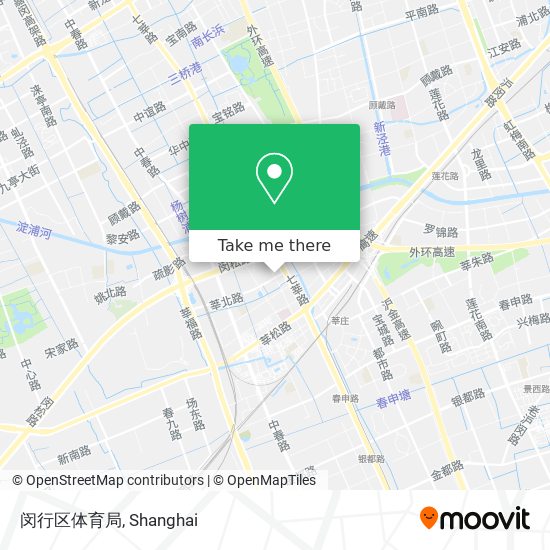 闵行区体育局 map