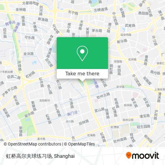 虹桥高尔夫球练习场 map
