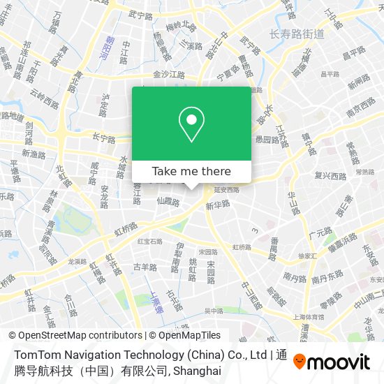 TomTom Navigation Technology (China) Co., Ltd
| 通腾导航科技（中国）有限公司 map