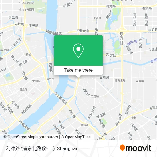 利津路/浦东北路(路口) map