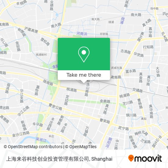 上海来谷科技创业投资管理有限公司 map
