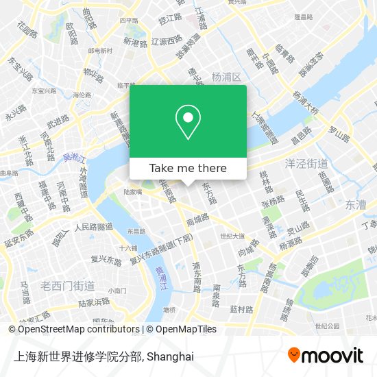 上海新世界进修学院分部 map