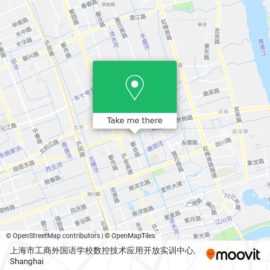 上海市工商外国语学校数控技术应用开放实训中心 map