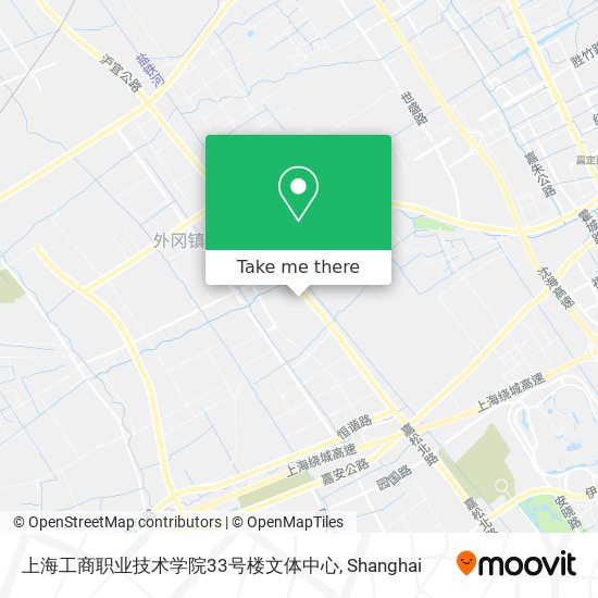 上海工商职业技术学院33号楼文体中心 map