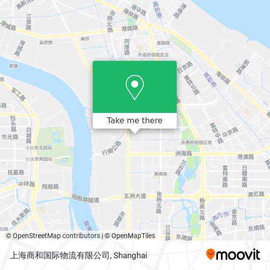 上海商和国际物流有限公司 map