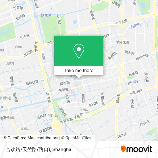 合欢路/天竺路(路口) map