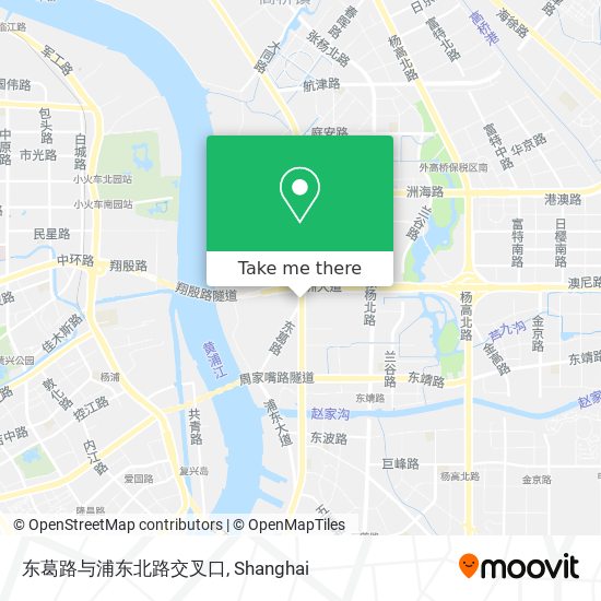 东葛路与浦东北路交叉口 map