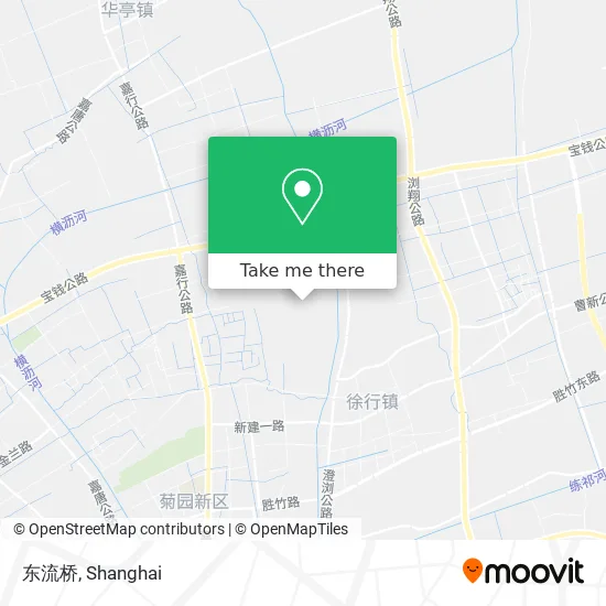 东流桥 map