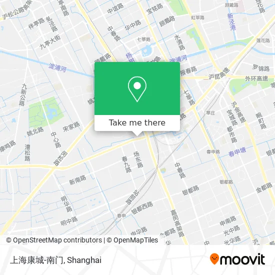 上海康城-南门 map