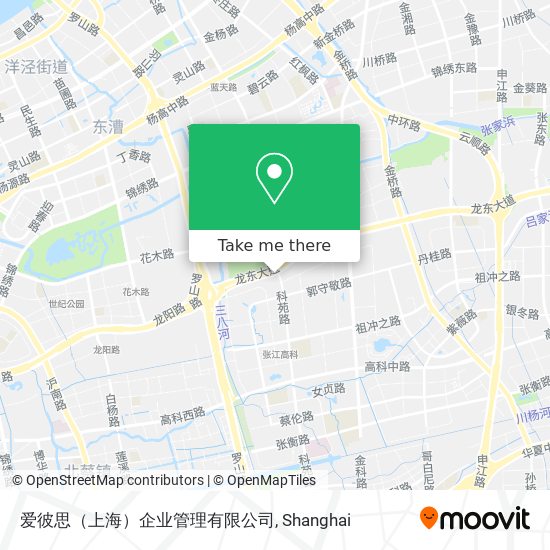 爱彼思（上海）企业管理有限公司 map