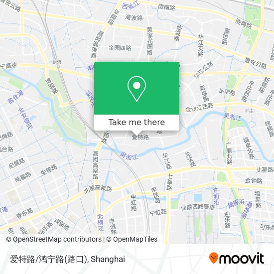 爱特路/鸿宁路(路口) map