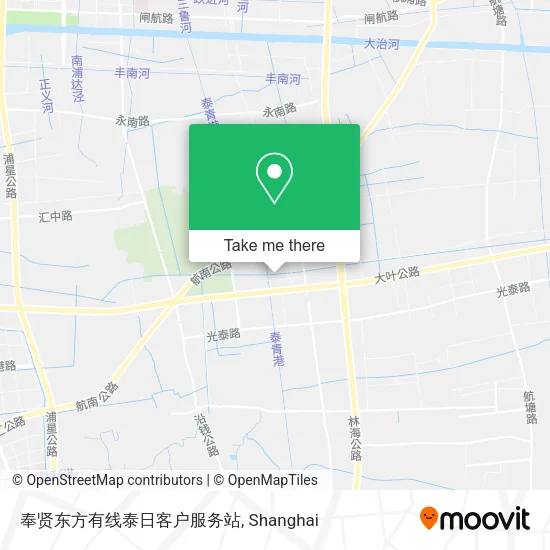 奉贤东方有线泰日客户服务站 map
