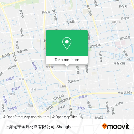上海瑞宁金属材料有限公司 map