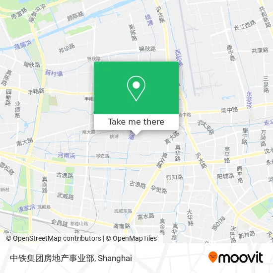 中铁集团房地产事业部 map