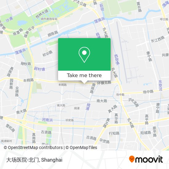 大场医院-北门 map