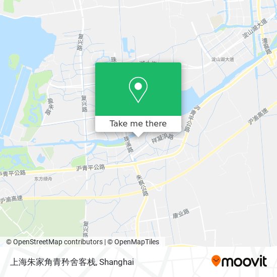 上海朱家角青矜舍客栈 map