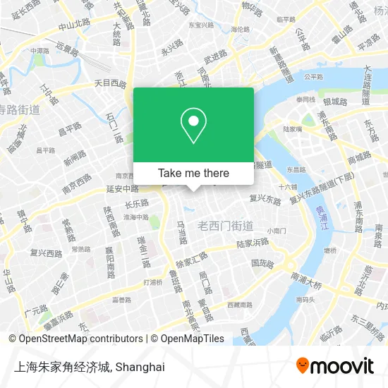 上海朱家角经济城 map