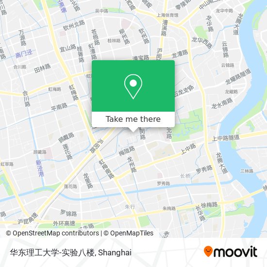 华东理工大学-实验八楼 map