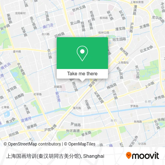上海国画培训(秦汉胡同古美分馆) map