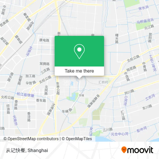 从记快餐 map