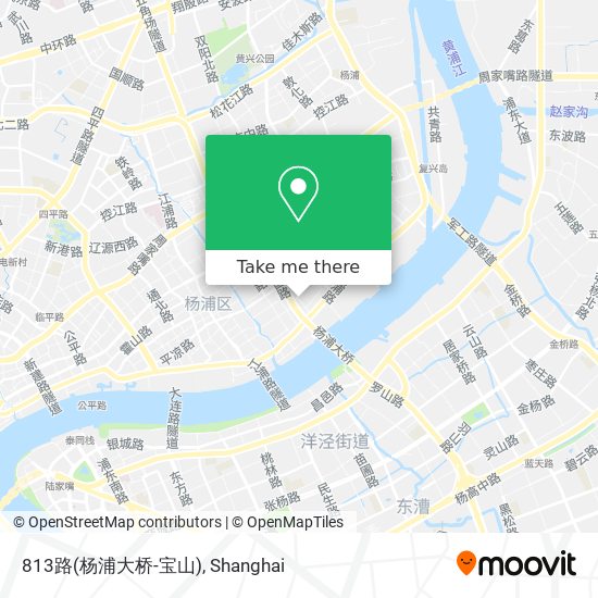 813路(杨浦大桥-宝山) map