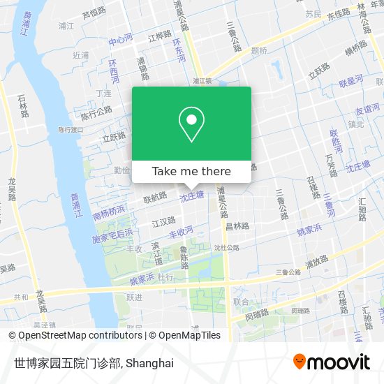 世博家园五院门诊部 map