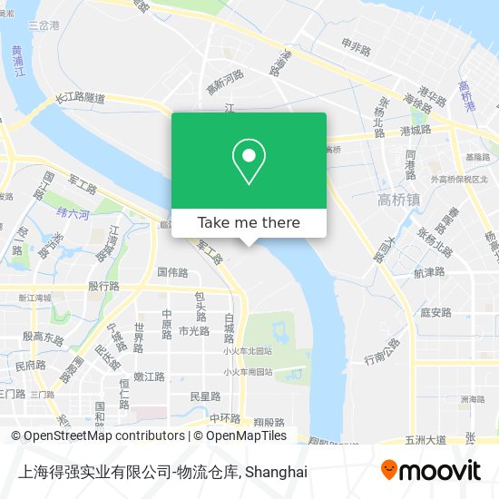 上海得强实业有限公司-物流仓库 map