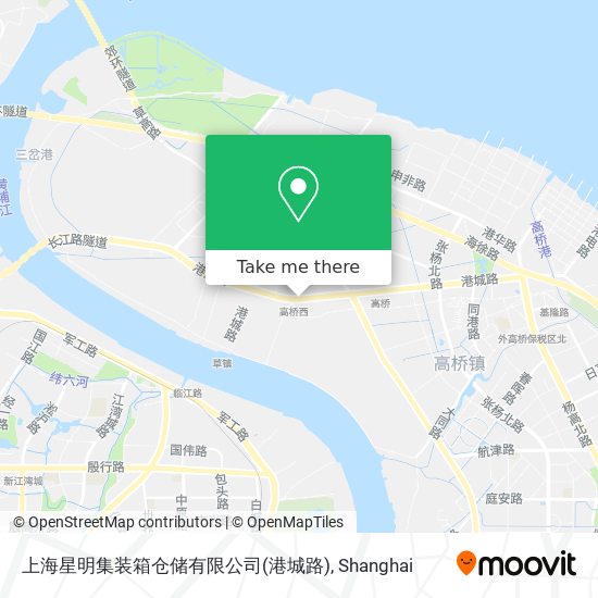 上海星明集装箱仓储有限公司(港城路) map