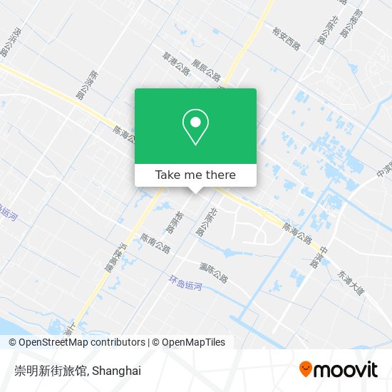 崇明新街旅馆 map