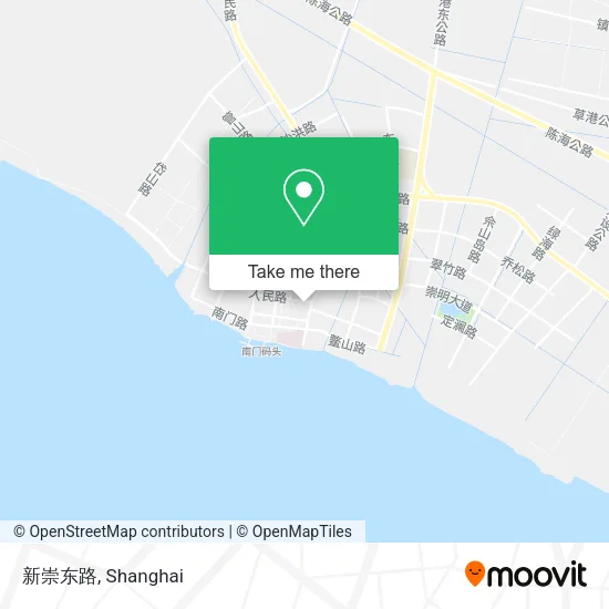 新崇东路 map