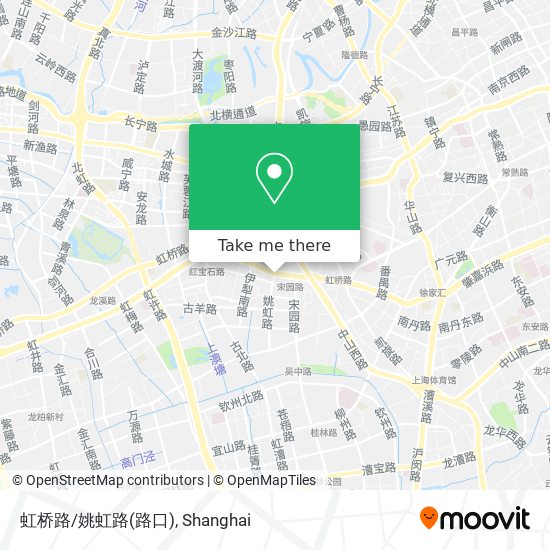 虹桥路/姚虹路(路口) map