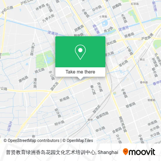 普贤教育绿洲香岛花园文化艺术培训中心 map