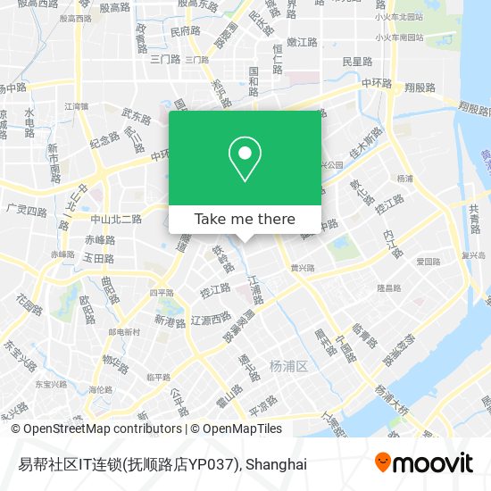 易帮社区IT连锁(抚顺路店YP037) map