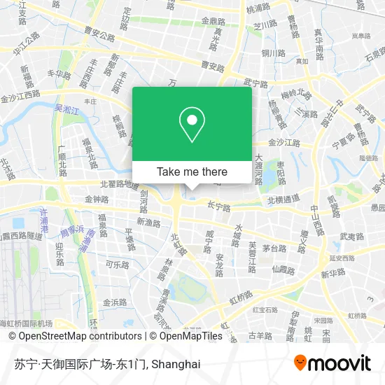 苏宁·天御国际广场-东1门 map
