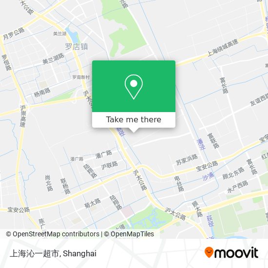 上海沁一超市 map