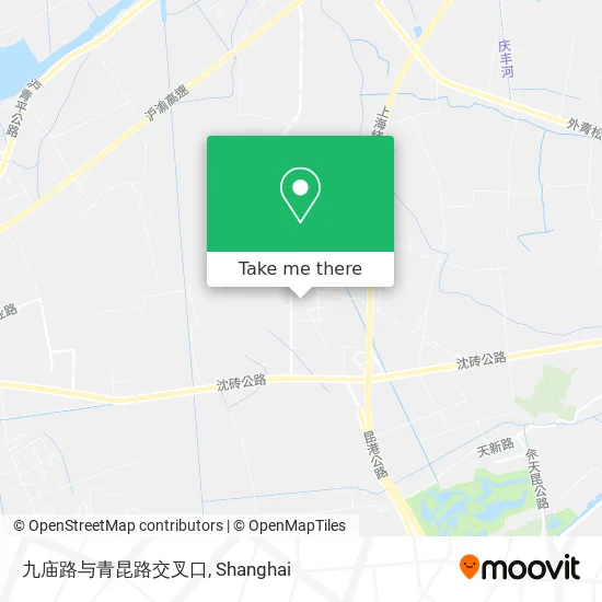 九庙路与青昆路交叉口 map