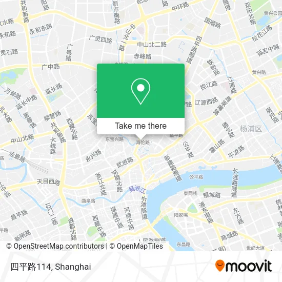 四平路114 map