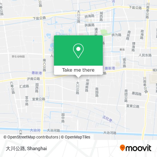 大川公路 map