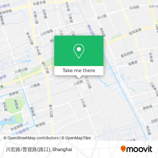川宏路/普迎路(路口) map