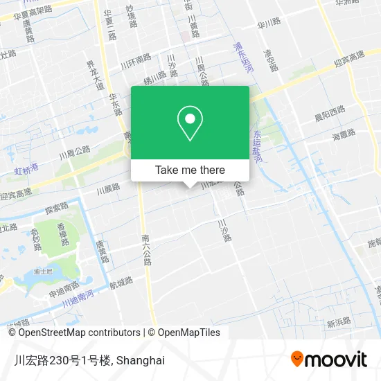 川宏路230号1号楼 map