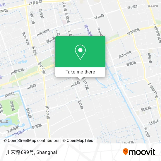川宏路699号 map