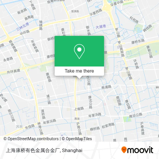 上海康桥有色金属合金厂 map