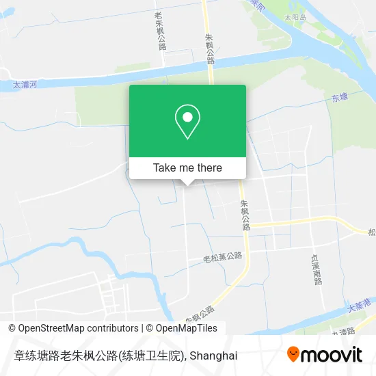 章练塘路老朱枫公路(练塘卫生院) map