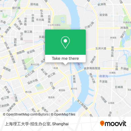 上海理工大学-招生办公室 map
