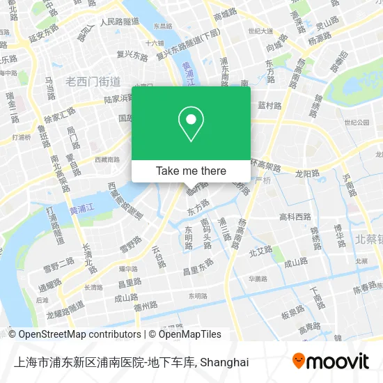 上海市浦东新区浦南医院-地下车库 map