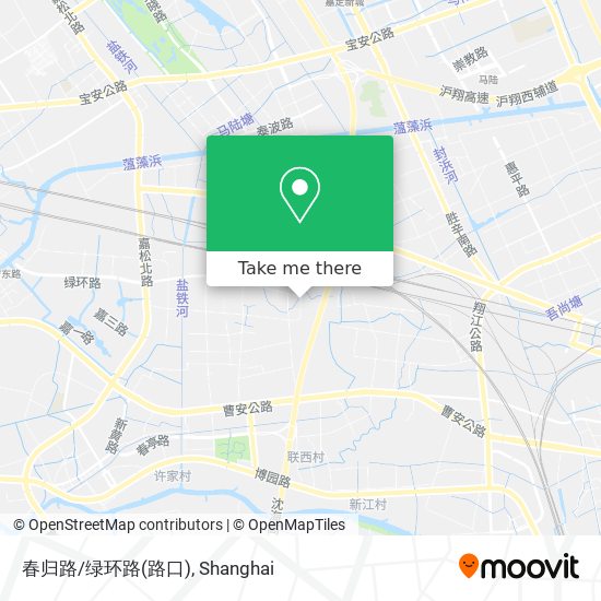 春归路/绿环路(路口) map