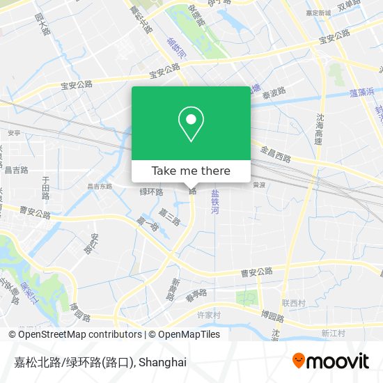 嘉松北路/绿环路(路口) map