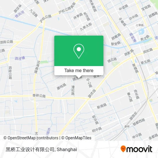 黑桥工业设计有限公司 map